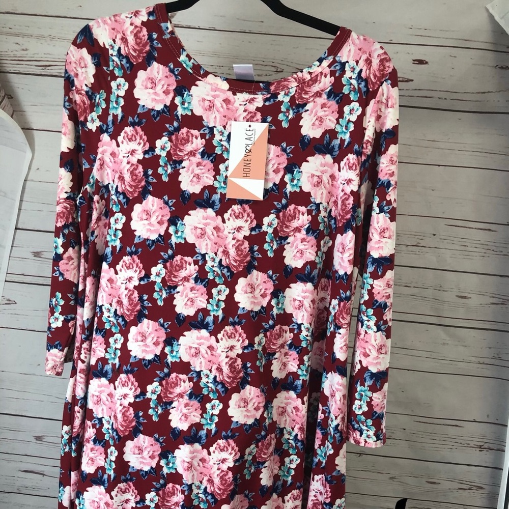3/4 sleeve dress